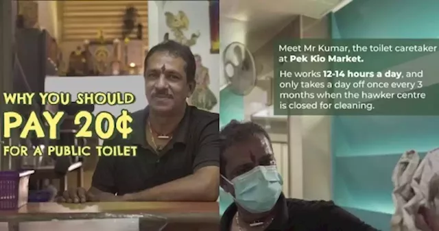 'That's my salary': Pek Kio Market toilet caretaker on why paying 20 cents entrance fee matters