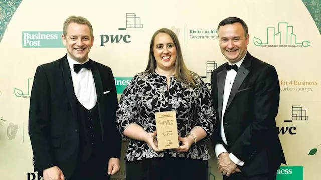 An Post wins top prize at Sustainable Business Awards