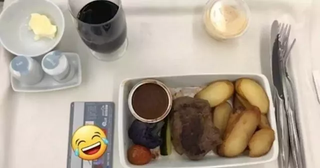 'Steak the same size as the potato': Passenger recounts disappointing meal on $6,977 Korean Air business class flight