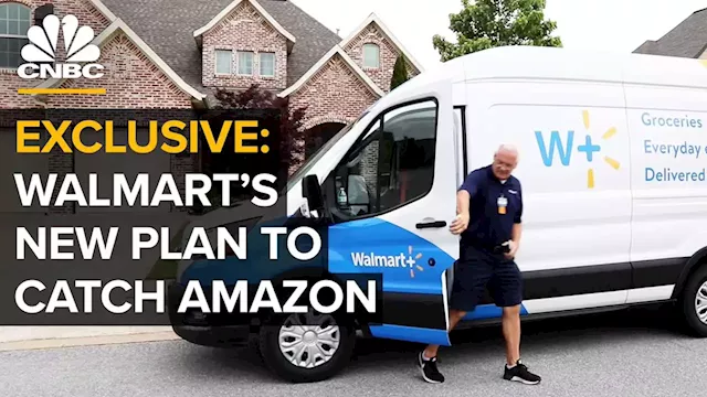 Walmart is using its thousands of stores to battle Amazon for e-commerce market share