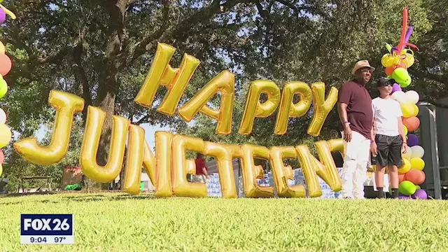 Hundreds attend Juneteenth festivals in Houston & call for more companies to recognize the holiday