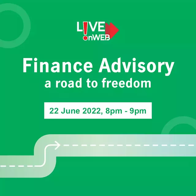 Welcome! You are invited to join a webinar: Finance Advisory - a road to freedom. After registering, you will receive a confirmation email about joining the webinar.