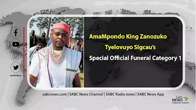 LIVE: amaMpondo King Zanozuko Sigcau Official Funeral - SABC News - Breaking news, special reports, world, business, sport coverage of all South African current events. Africa's news leader.