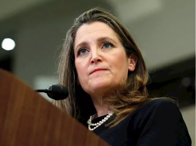 Canada has path to 'soft landing,' finance minister Freeland says: CBC