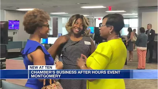 WSFA 12 News hosts Montgomery Chamber Business After Hours event