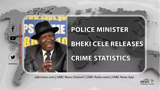 LIVE: Police Minister Bheki Cele releases latest crime stats - SABC News - Breaking news, special reports, world, business, sport coverage of all South African current events. Africa's news leader.