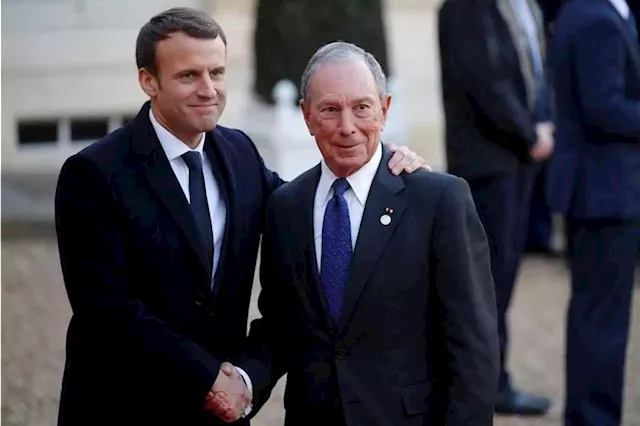 France's Macron, Michael Bloomberg seek better monitoring of business climate action