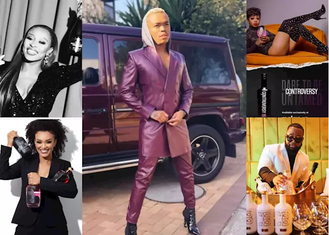 Somizi sweetly celebrates celeb friends' success in the alcohol industry