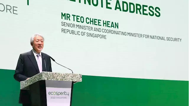 Climate crisis and growing demand for sustainable practices mean it’s no longer business-as-usual for companies: Teo Chee Hean