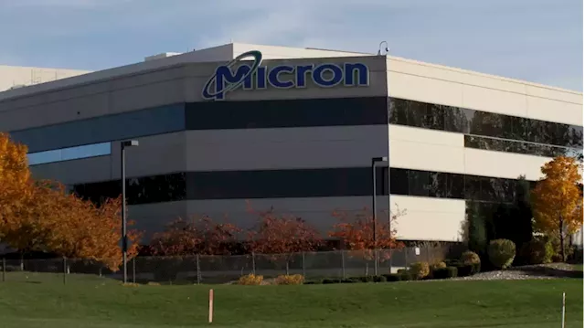 Chip stocks fall as Micron outlook signals easing demand