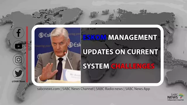 LIVE : Eskom briefing on current system challenges - SABC News - Breaking news, special reports, world, business, sport coverage of all South African current events. Africa's news leader.