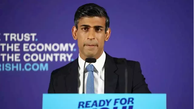 Ex-finance minister Sunak launches bid to be UK PM as rival backs him