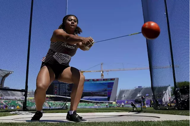 Camryn Rogers and company want to bring hammer time to the Diamond League