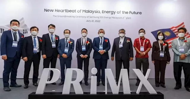 Samsung makes US$1.57 bil investment into first EV battery cell manufacturing plant in Malaysia