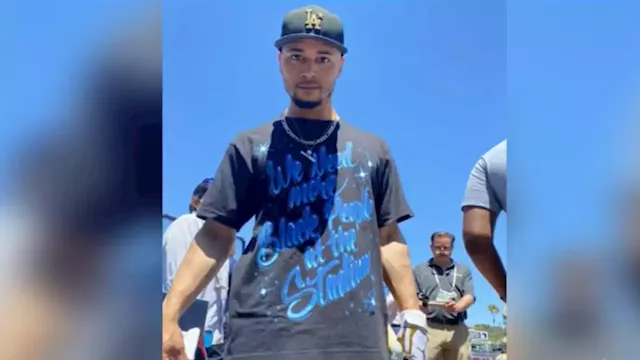 ‘We Need More Black People at the Stadium': Mookie Betts Displays Message on Shirt by LA Clothing Company