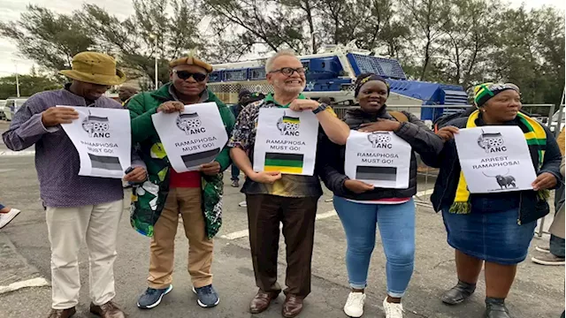 A small group of ANC members protest at the KZN conference - SABC News - Breaking news, special reports, world, business, sport coverage of all South African current events. Africa's news leader.