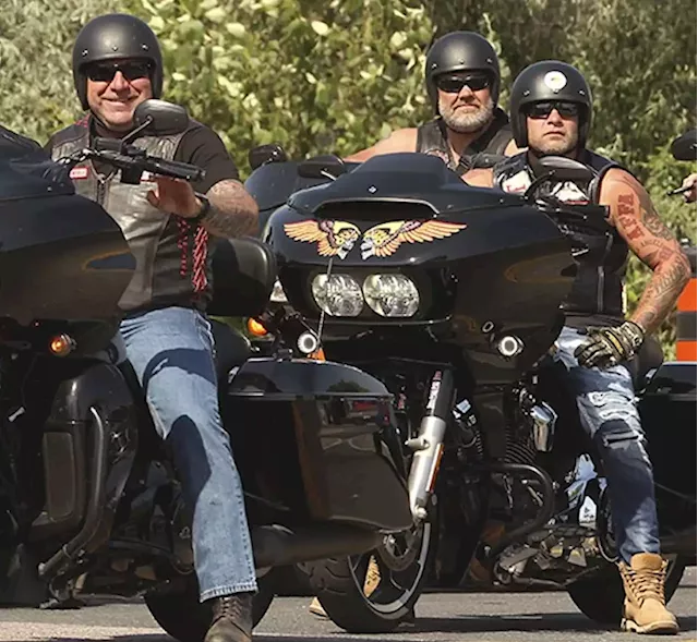 TAKING CARE OF BUSINESS: Hell Angels Canada Run to Brooklin for weekend bash