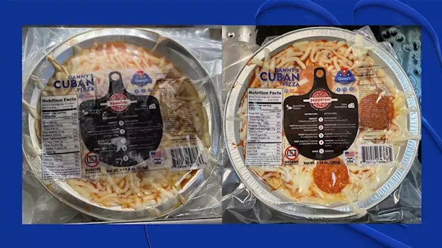 Florida Company Recalls Frozen Cuban Style Pizzas Sold in Texas