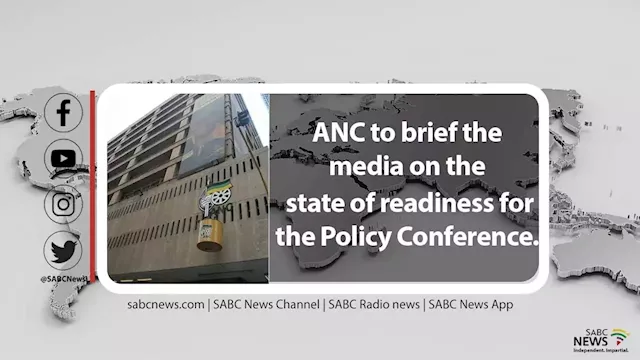 LIVE | ANC briefs media on state of readiness ahead of policy conference - SABC News - Breaking news, special reports, world, business, sport coverage of all South African current events. Africa's news leader.