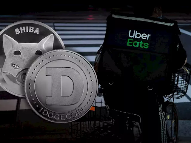 Shiba Inu, Dogecoin Accepted for Payment by Food Delivery Company Uber Eats