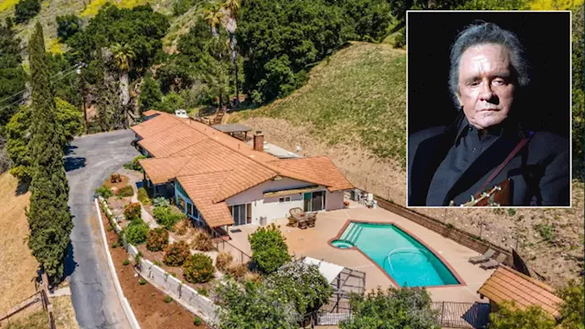 Johnny Cash's Hillside Home in SoCal Is on the Market for $1.8M