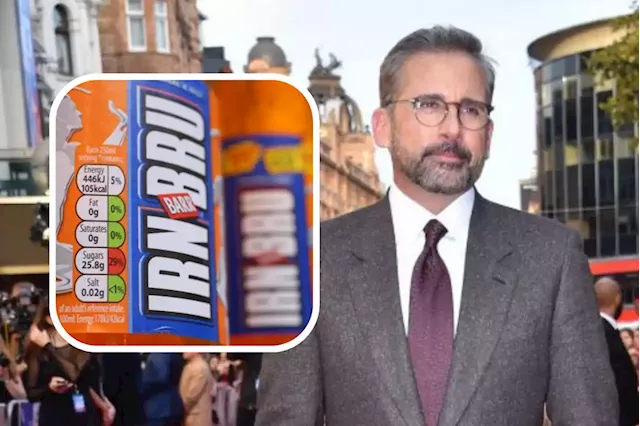 Steve Carell says Irn Bru is 'delicious' and inspires company to change its name