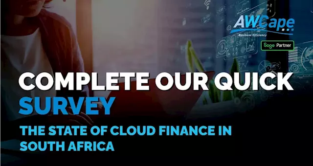 Presenting the cloud finance in South Africa survey with AWCape and Sage