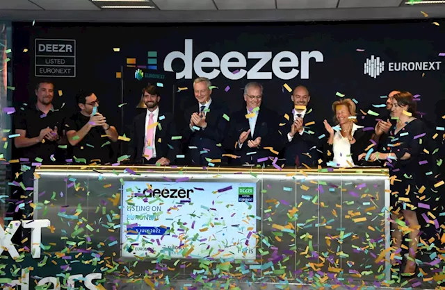 Deezer shares plunge as French rival to Spotify makes market debut