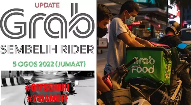 Did Grab lower their riders' earnings? Some have banded to protest this Friday, 5 August - SoyaCincau