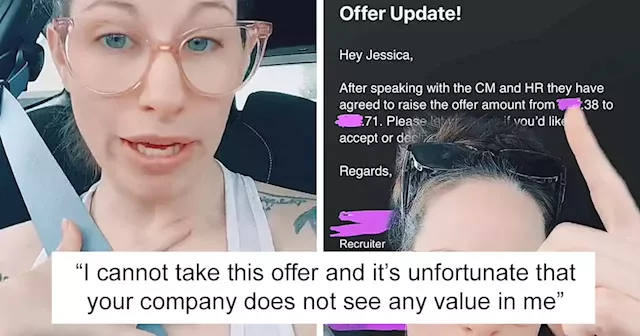 Woman Shames Company Who Increased Their Offer By Just 33 Cents After She Explained Why She Can’t Take Such A Low Offer