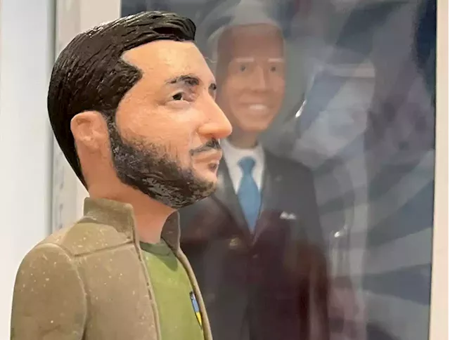 New York company raises over $120k to make action figure of Ukraine's Zelenskiy