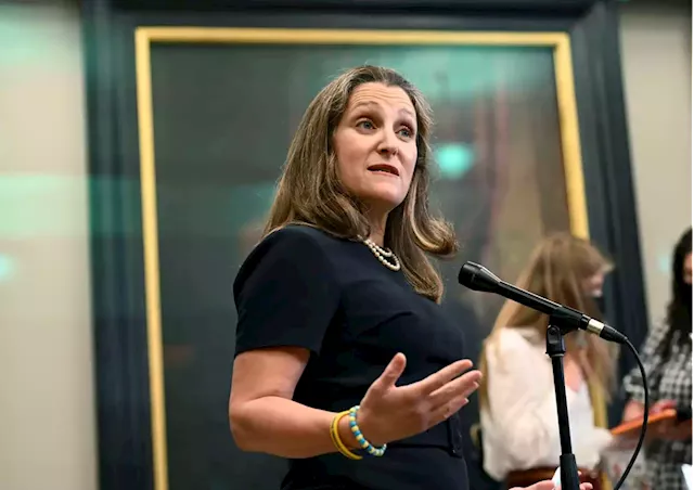 Why the U.S. Inflation Reduction Act raises a big tax challenge for Finance Minister Chrystia Freeland