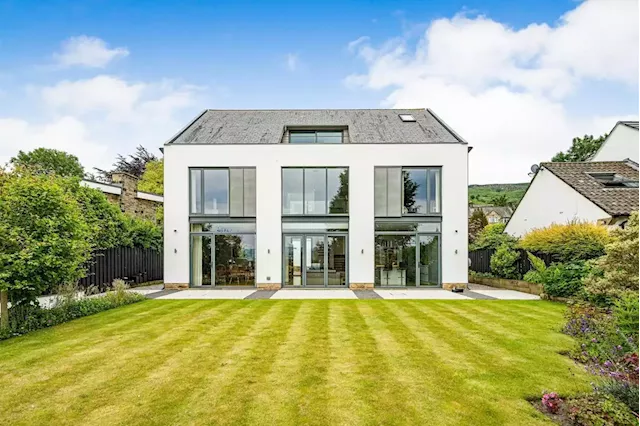 This fabulous and award winning self-built house in Ilkley is now on the market