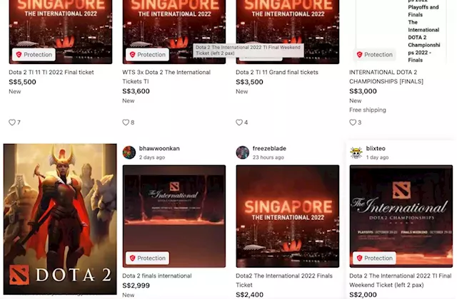 Scalpers spoiling the market: Dota 2 tournament tickets sold up to 11 times original price, some reaching S$5,500 for TI Finals ticket - The Independent Singapore News