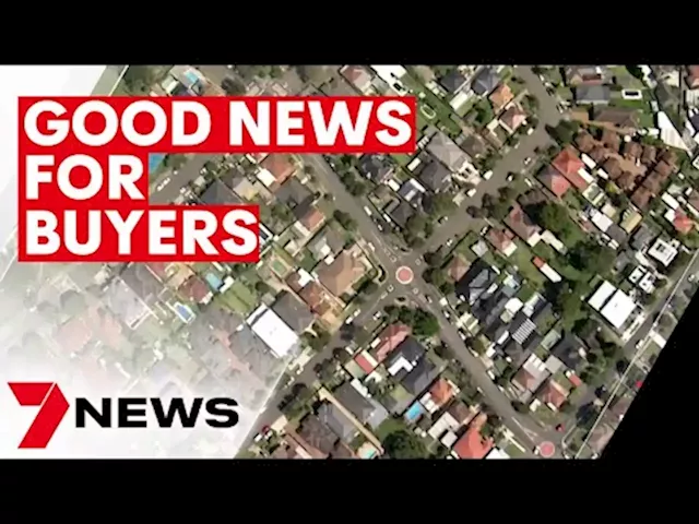 Sydney's property market to drop says bank, good news for buyers | 7NEWS