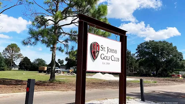 St. Johns Golf Club renovation on track for fall completion - Jacksonville Business Journal