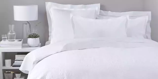 The White Company’s statement vintage-inspired bedsheets are back in stock