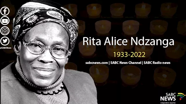 Struggle veteran Rita Ndzanga passes away - SABC News - Breaking news, special reports, world, business, sport coverage of all South African current events. Africa's news leader.