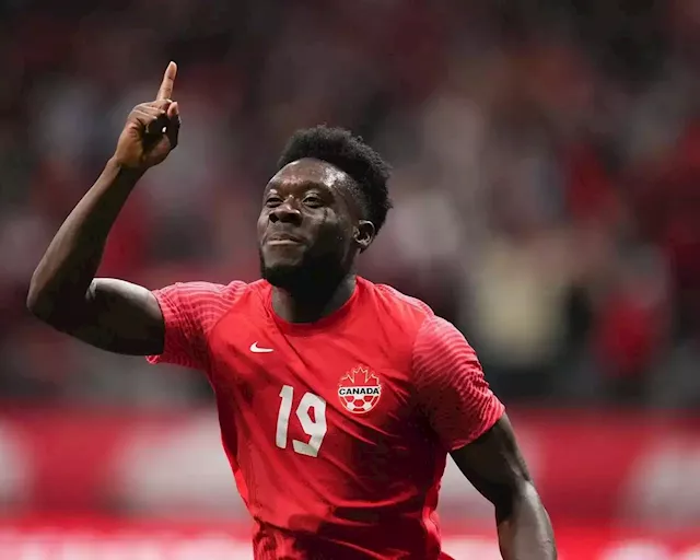 Canadian soccer star Alphonso Davies to donate World Cup earnings to charity