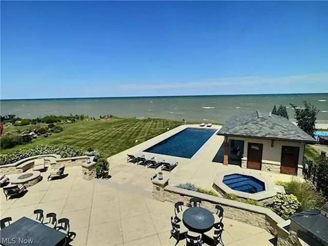 This Avon Lake Mansion Right on the Water Just Hit the Market for $5.5 Million