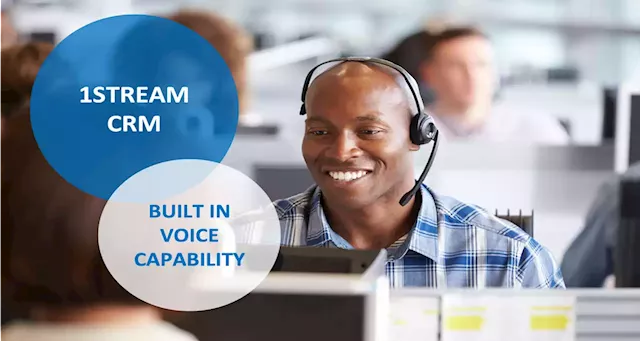 Use 1Stream's CRM, with voice capabilities, to meet all your business needs