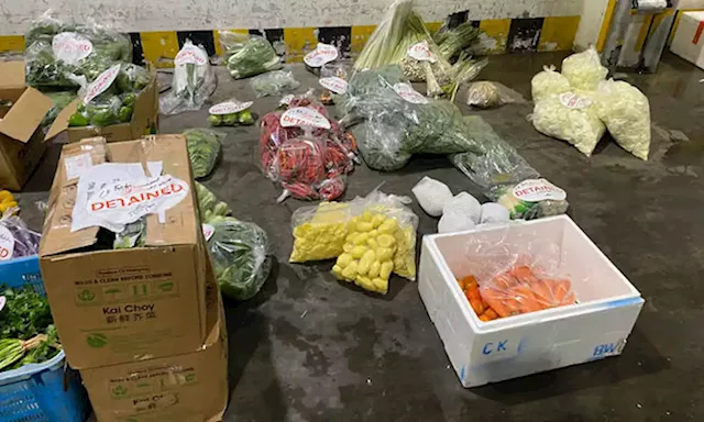 Company fined $5,000 for illegally importing 378kg of fresh fruits and vegetables