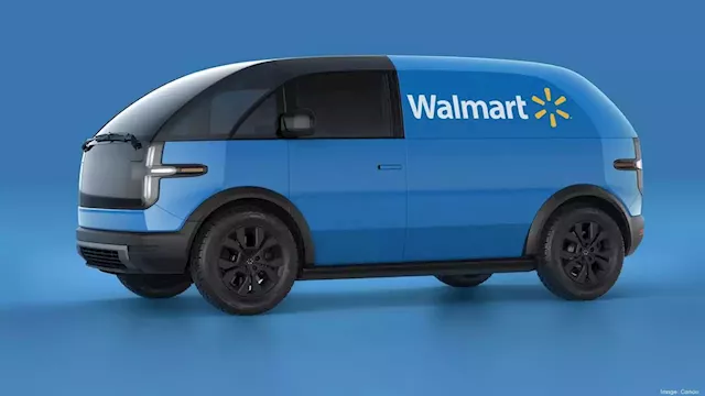 Walmart electric delivery vehicles from Canoo hit the roads of DFW - Dallas Business Journal