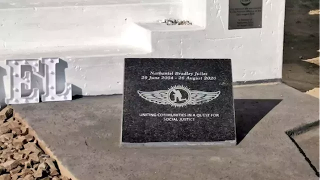 Patriotic Alliance unveils tombstone and plaque for slain Eldorado Park teen Nathaniel Julies - SABC News - Breaking news, special reports, world, business, sport coverage of all South African current events. Africa's news leader.