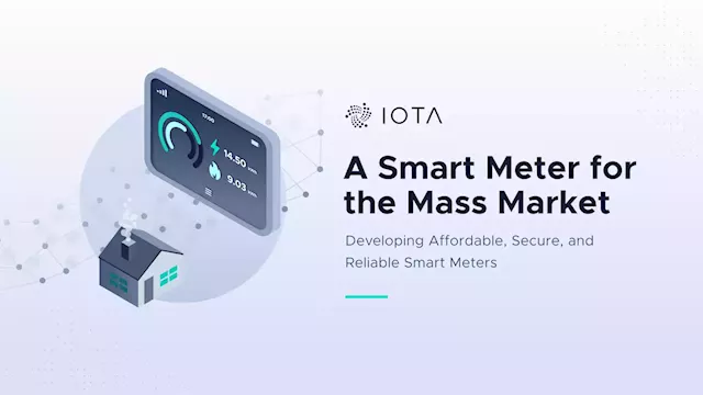 Guest Post by IOTA: SUSEE: A Smart Meter for the Mass Market | CoinMarketCap