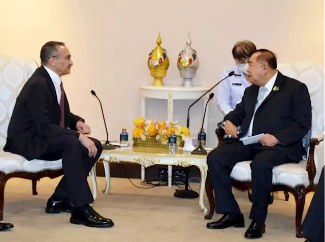 Thailand, Malaysia to strengthen cooperation on defence industry and border security, says Thai acting PM Prawit