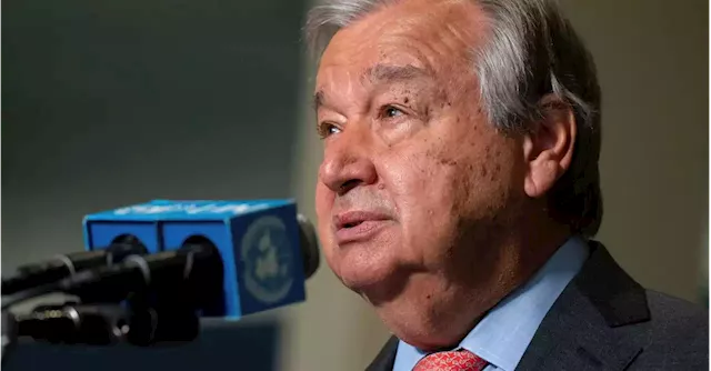 U.N. chief urges tax on 'grotesque greed' of oil, gas companies