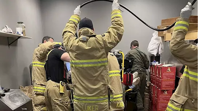 Ottawa firefighters free man's hand from bread-making machine at Orleans business