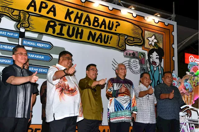 Riuh nau! Melaka targets 20,000 visitors, platform to revive creative industry