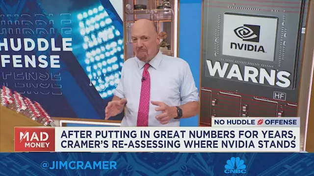 Jim Cramer gives his take on the shortfalls in Nvidia's preliminary earnings report